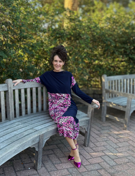 Bailey Color Block Dress – Zadie B's Fashions