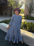 Indy Gingham Ruffle Dress