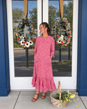 Indy Gingham Ruffle Dress