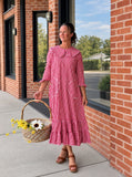 Indy Gingham Ruffle Dress