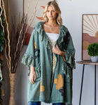 Floral Patchwork Duster