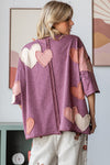 Patchwork Heart Mix Top