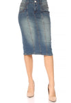 Denim Skirt 79010