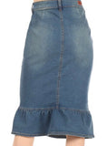 Vintage Denim Skirt - 77531