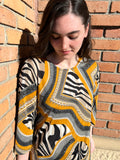 Layering Dress Printed 3