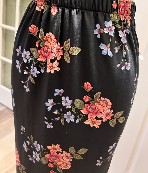 Floral pencil skirt clearance 9mm